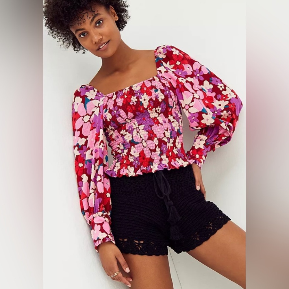 Free People Ariana printed lop in Party combo in Party Combo